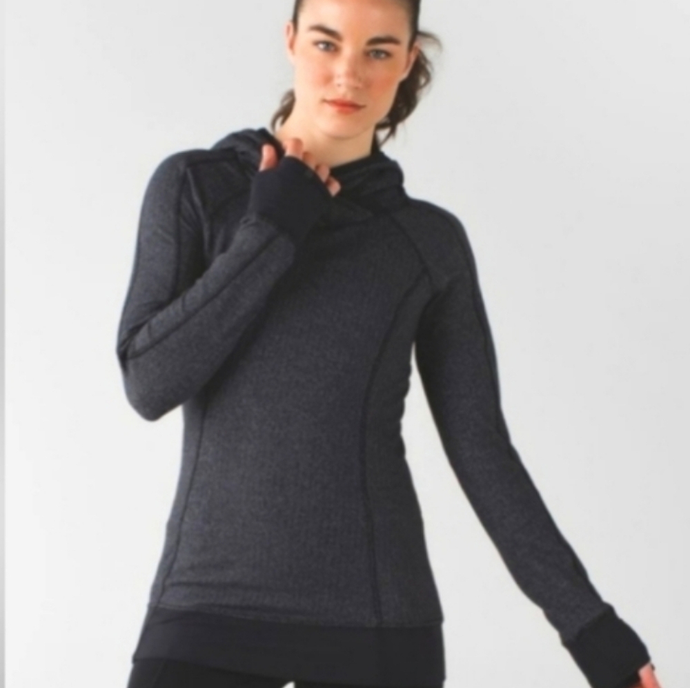 Lululemon "Think Fast" Slim Cut Hoodie Pullover - Picture 1 of 10